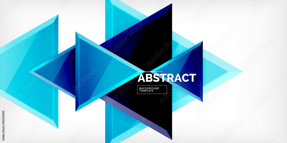 Abstract background - glossy triangles. Vector Illustration For Wallpaper, Banner, Background, Card, Book Illustration, landing page Abstract background - glossy triangles. Vector Illustration For Wallpaper, Banner, Background, Card, Book Illustration, landing page