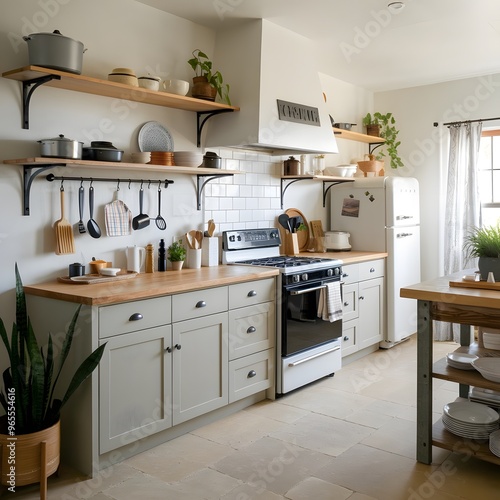 Modern kitchen interior