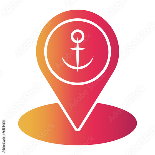 anchor Gradient icon