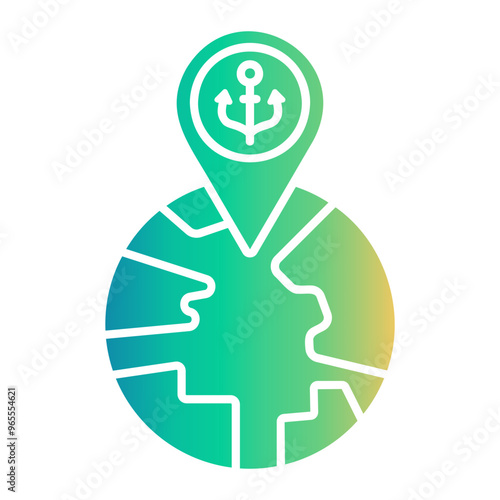 anchor Gradient icon