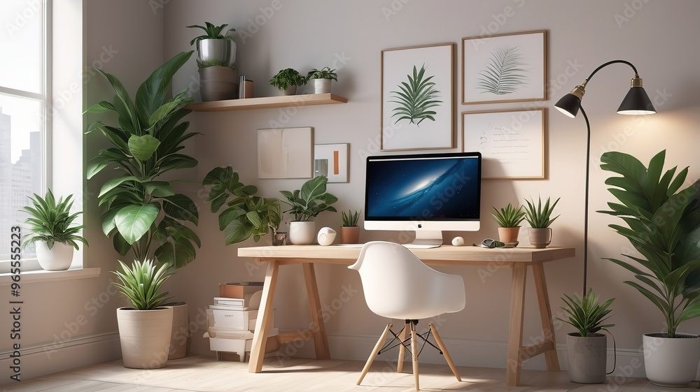 modern living room AI generated modern living room AI generated