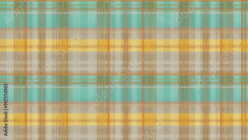 Turquoise Tartan, Coastal Plaid, Beachy Check background for fabric,textile,men clothing,wrapping paper,party invite card with copy space