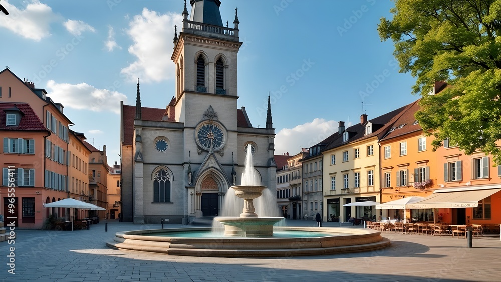 Obraz premium church of our person before tyn