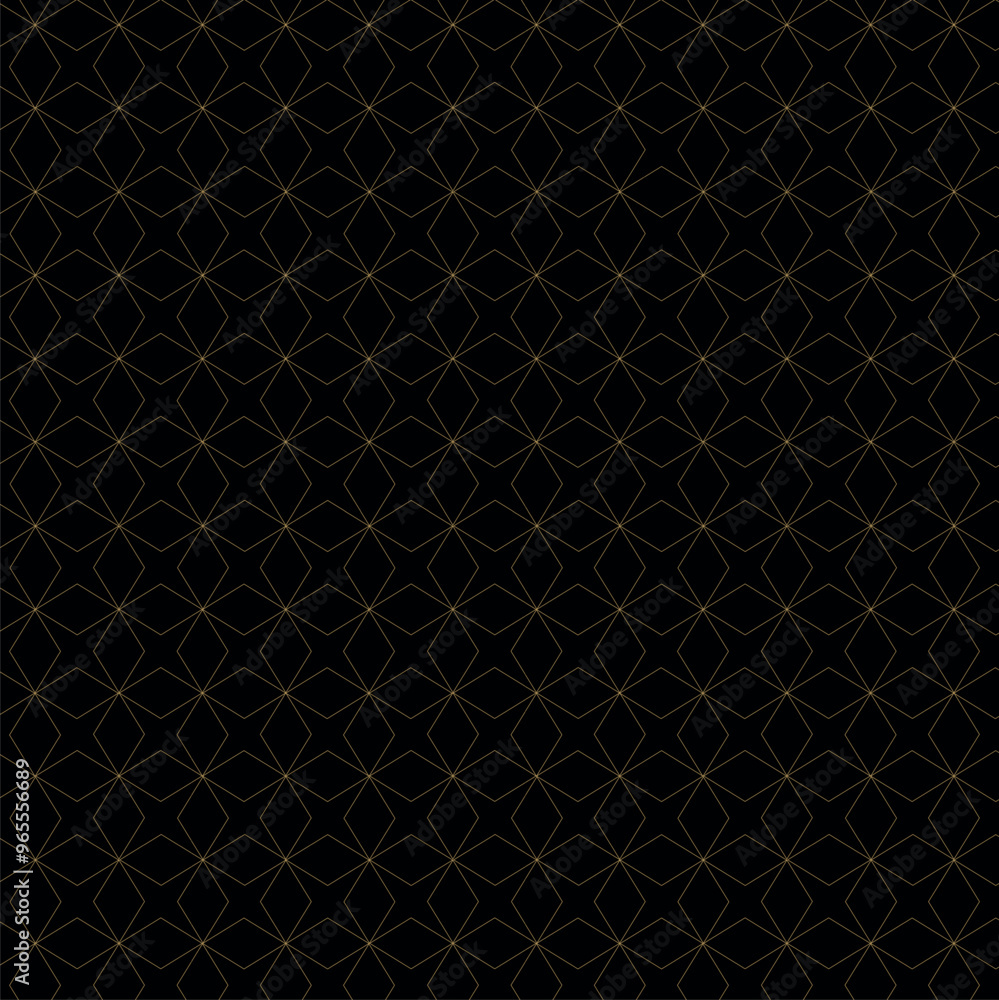 Abstract geometric pattern with circles, crosses, stripes, lines. Seamless vector background. Black and gold ornament. Modern reticulated graphic design. Abstract geometric pattern with circles, crosses, stripes, lines. Seamless vector background. Black and gold ornament. Modern reticulated graphic design.
