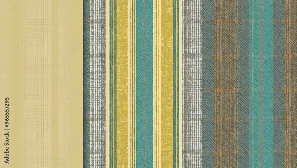 Textured Trio, Coastal Stripes, Plaid Panel background for fabric,textile,men clothing,wrapping paper,party invite card with copy space Textured Trio, Coastal Stripes, Plaid Panel background for fabric,textile,men clothing,wrapping paper,party invite card with copy space