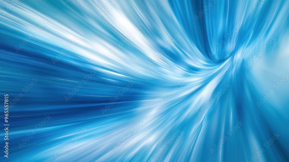 Abstract Blue and White Swirling Design Abstract Blue and White Swirling Design