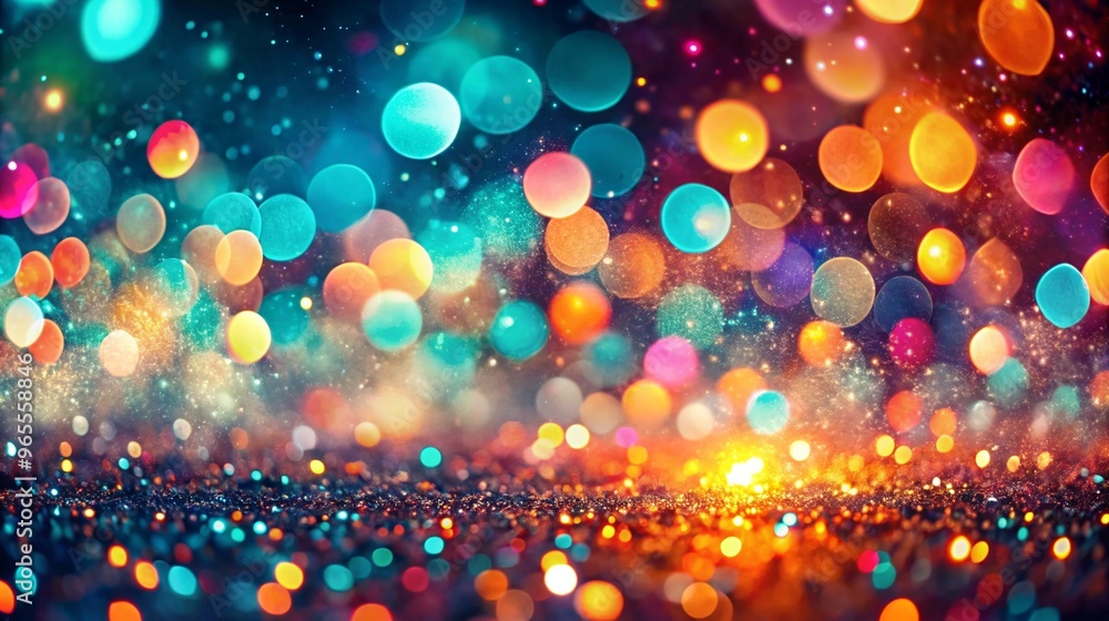 A vibrant and dynamic display of colorful bokeh lights in an abstract background creating a mesmerizing and festive atmosphere with varying hues and brightness A vibrant and dynamic display of colorful bokeh lights in an abstract background creating a mesmerizing and festive atmosphere with varying hues and brightness