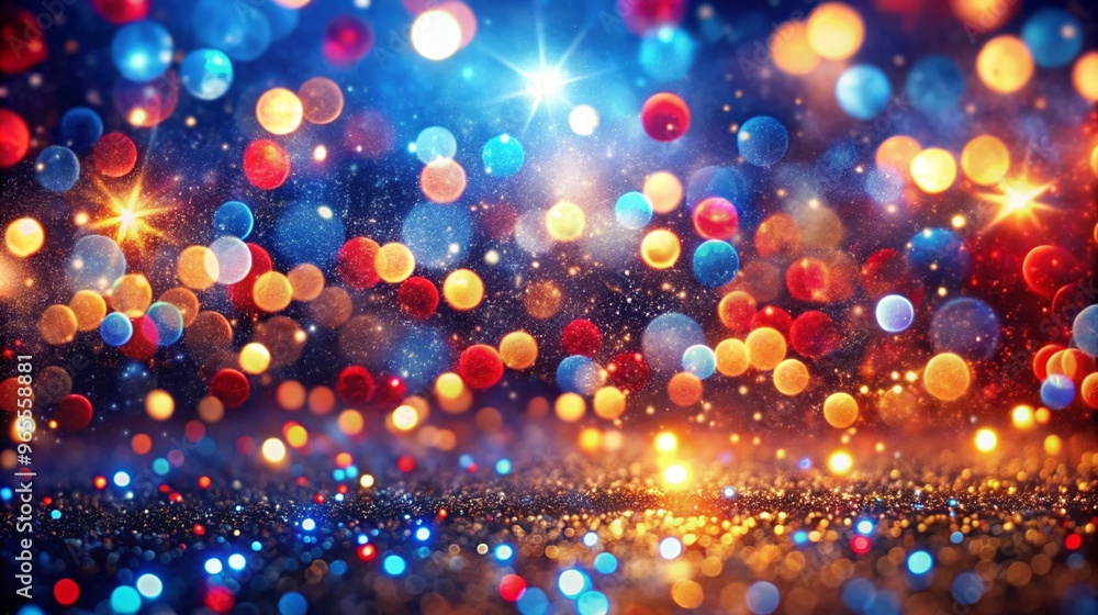 A vibrant display of colorful bokeh lights against a dark background creating a festive and magical atmosphere perfect for celebrations and holiday events showcasing bright hues and shining spots. A vibrant display of colorful bokeh lights against a dark background creating a festive and magical atmosphere perfect for celebrations and holiday events showcasing bright hues and shining spots.
