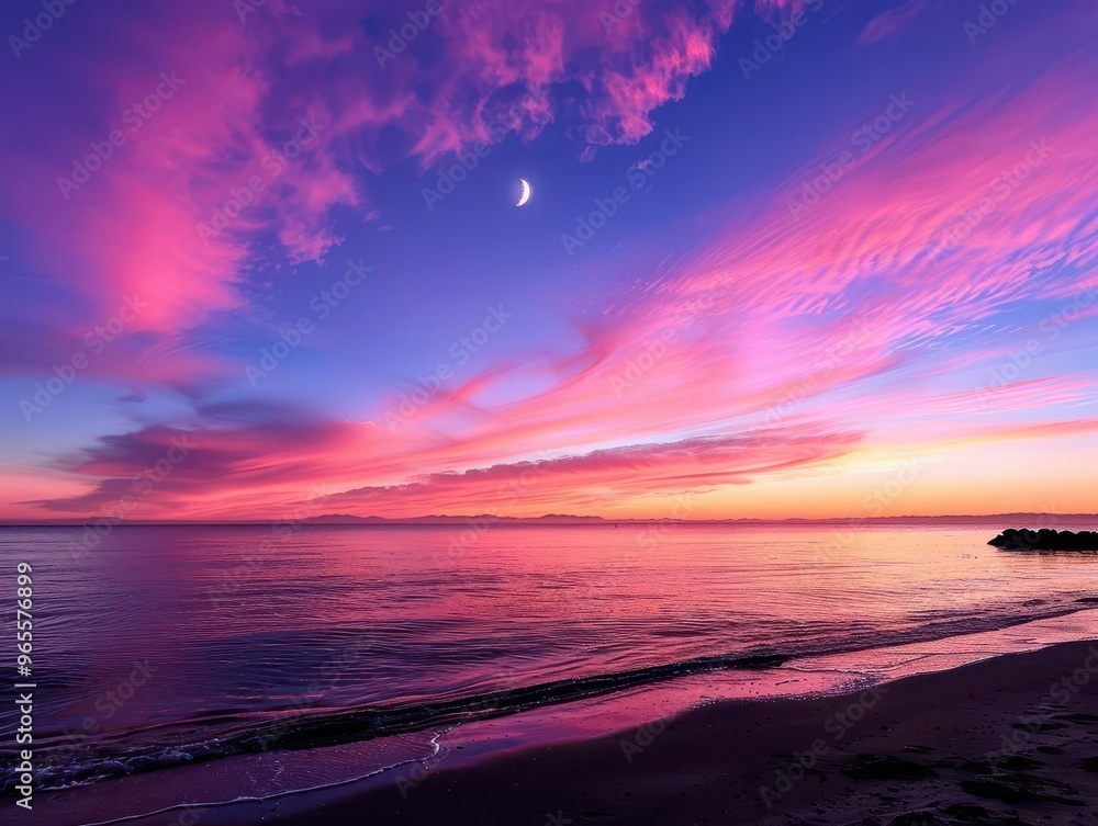 Pastel skies at dawn, serene and expansive, Nature, Soft hues, Photograph, Morning calm Pastel skies at dawn, serene and expansive, Nature, Soft hues, Photograph, Morning calm