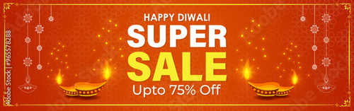 Wallpaper Mural Vector illustration of Happy Diwali Sale social media feed template Torontodigital.ca
