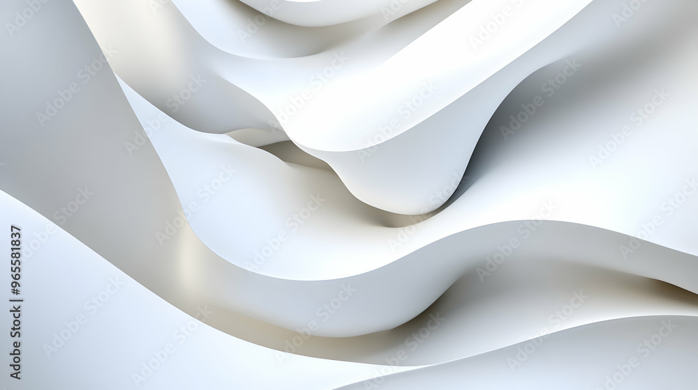 Abstract 3D white background with clean minimalistic. illustation Abstract 3D white background with clean minimalistic. illustation
