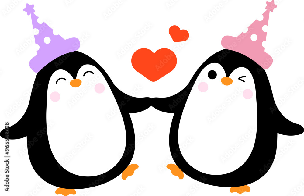 Fototapeta premium Penguin illustration