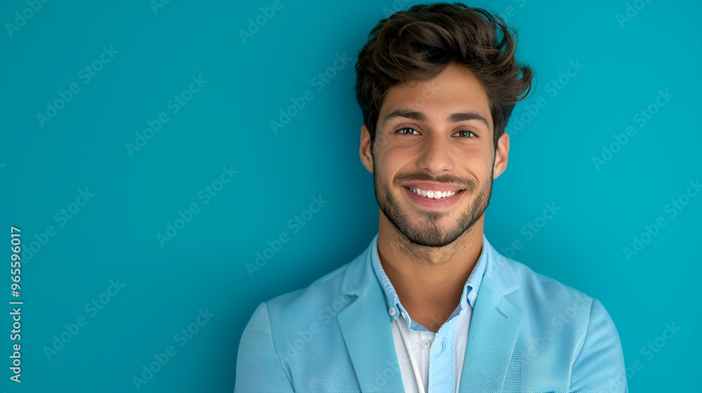 Photo Handsome Business Man Chief Arms Crossed Photo Handsome Business Man Chief Arms Crossed