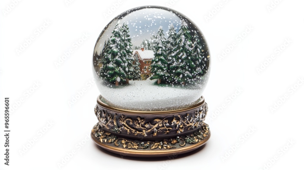 Winter Wonderland Snow Globe. Winter Wonderland Snow Globe.