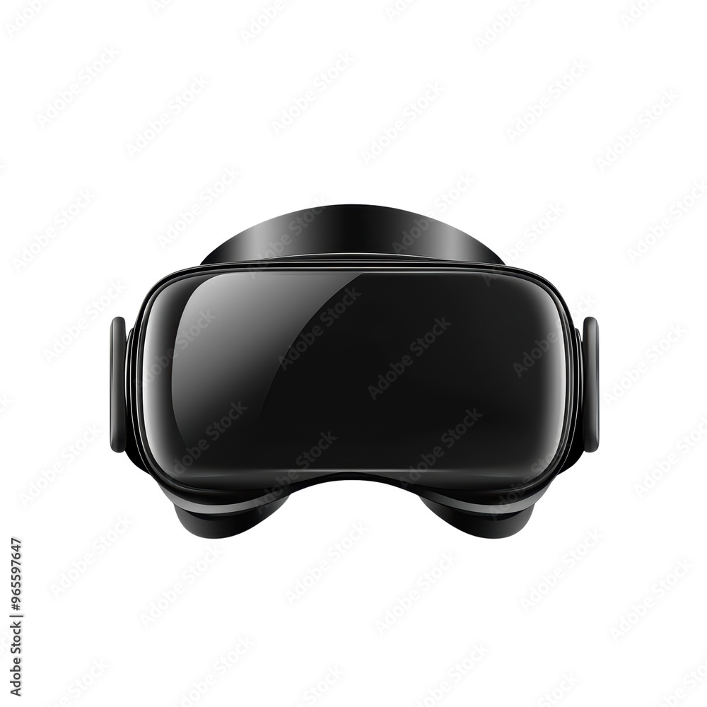 A sleek, modern virtual reality headset designed for immersive experiences in gaming and entertainment A sleek, modern virtual reality headset designed for immersive experiences in gaming and entertainment