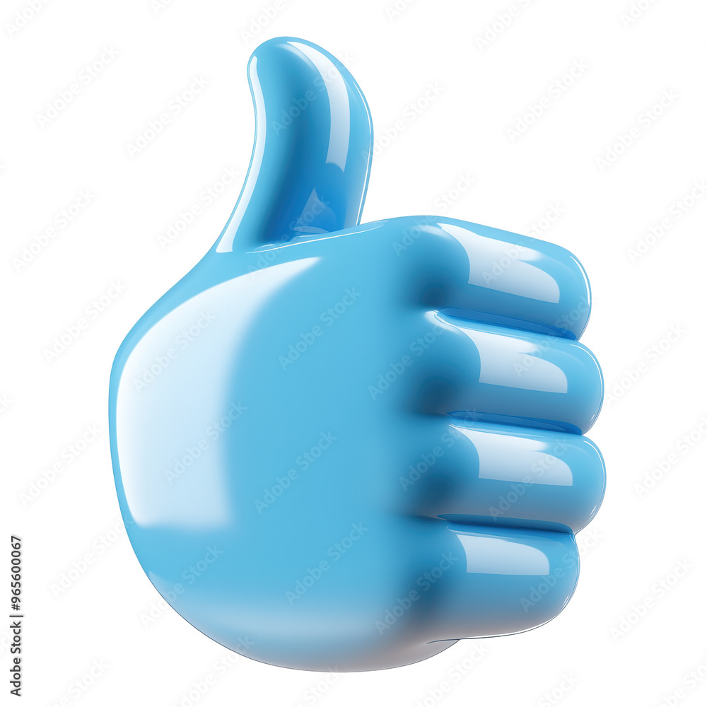 A stylized, shiny blue thumbs-up icon symbolizes approval, positivity, and encouragement in various contexts, like social media and communication A stylized, shiny blue thumbs-up icon symbolizes approval, positivity, and encouragement in various contexts, like social media and communication