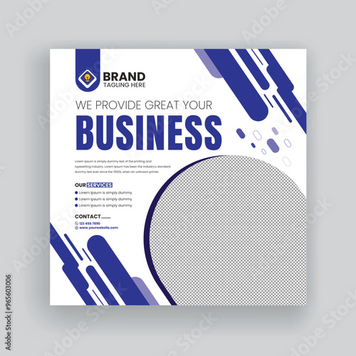 Business Social Media Design for Digital Marketing