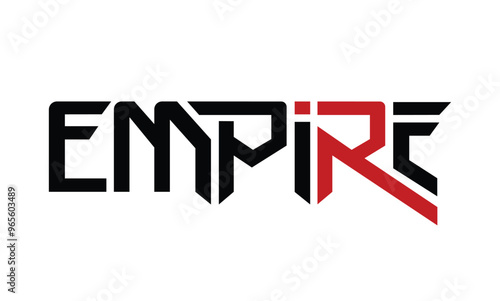 empire typography design vector, for t-shirt, poster, sticker and other uses