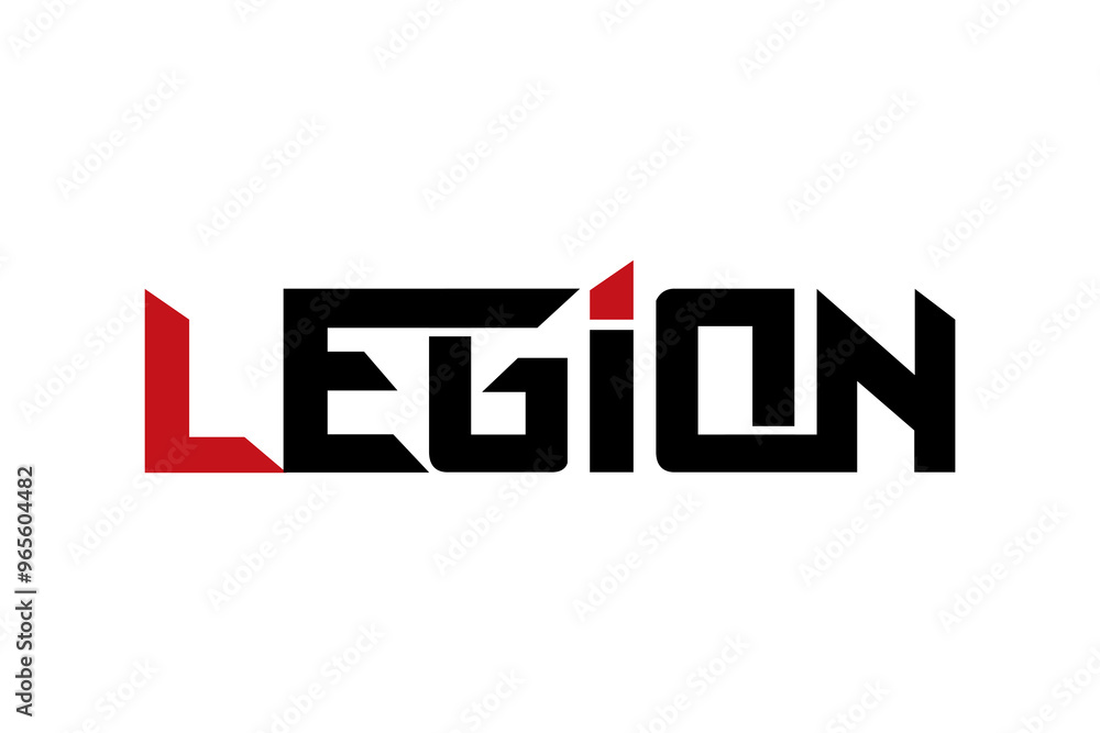 Legion typography design vector, for t-shirt, poster and other uses Legion typography design vector, for t-shirt, poster and other uses