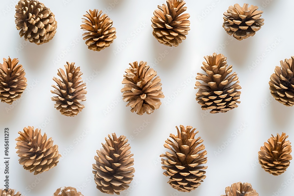 pine cone decoration background pine cone decoration background