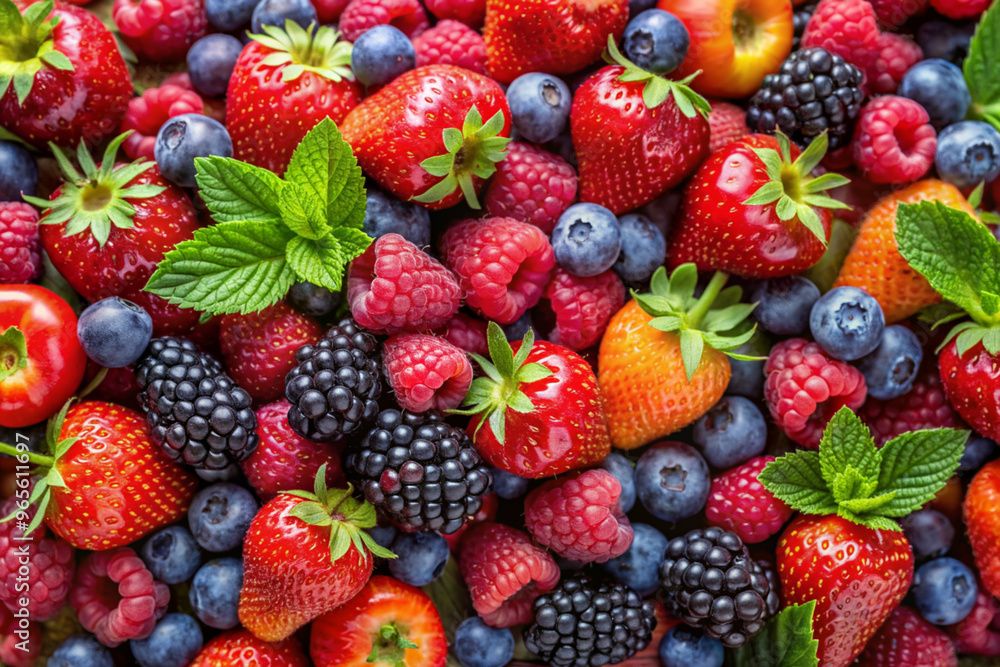 strawberries and blackberries strawberries and blackberries