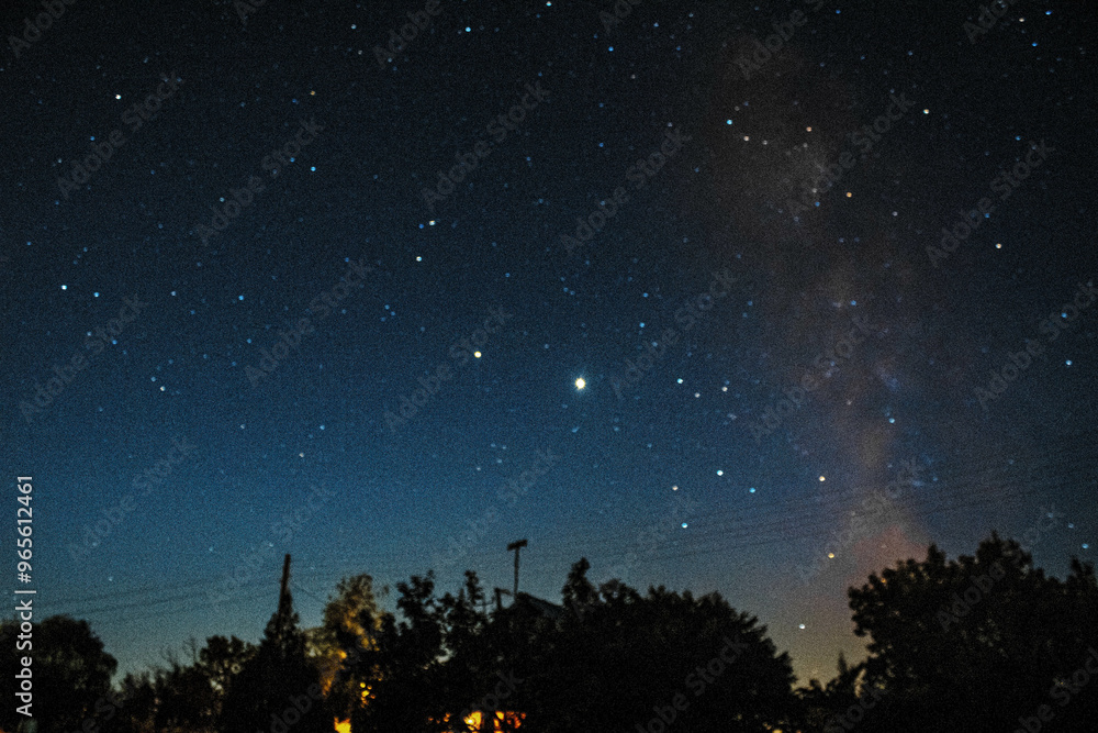 Naklejka premium sky with stars