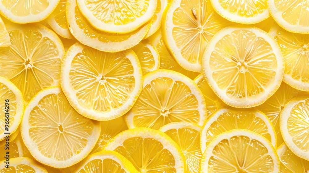 top view of lemon, fresh lemon slices. top view of lemon, fresh lemon slices.