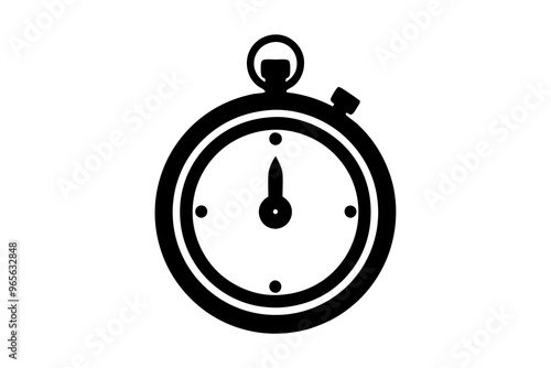 A stopwatch icon vector illustration 