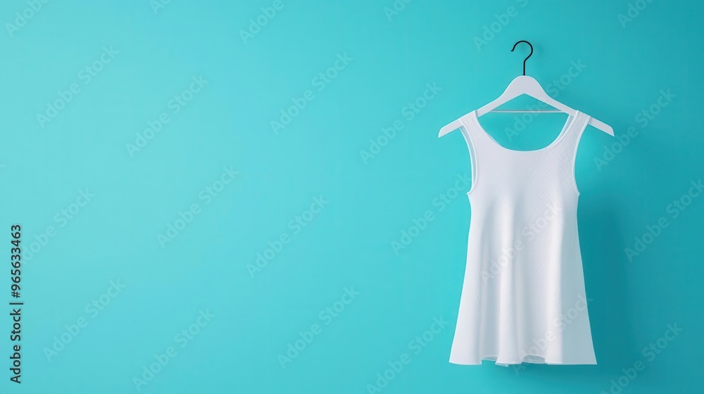 A dress hanging on a wire hanger, set against a minimalist pastel background, Soft tones, Minimalist, Clean composition, Gentle shadows A dress hanging on a wire hanger, set against a minimalist pastel background, Soft tones, Minimalist, Clean composition, Gentle shadows