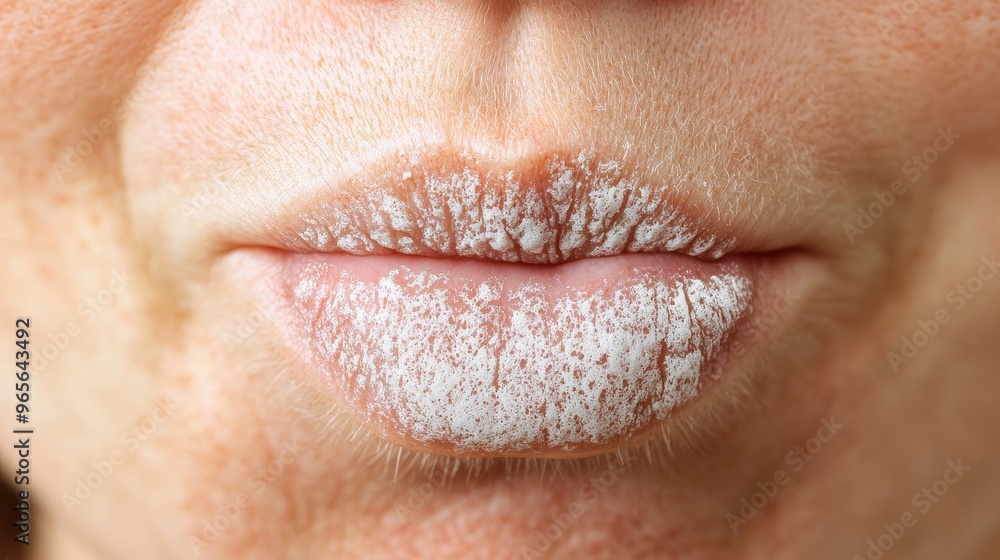Candidiasis on the tongue represented by white coating, illustrating oral thrush symptoms and the importance of recognizing and treating fungal infections for better health and well-being Candidiasis on the tongue represented by white coating, illustrating oral thrush symptoms and the importance of recognizing and treating fungal infections for better health and well-being