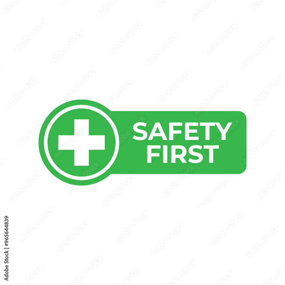 Safety first sign logo design for safety workplace factory manufacture banner. Safety first sign logo design for safety workplace factory manufacture banner.
