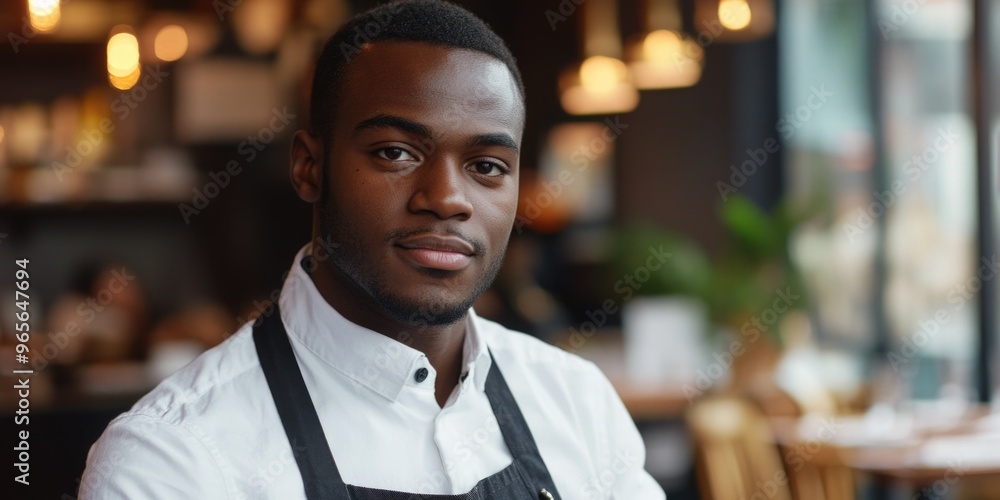 Fototapeta premium Chef in a Restaurant