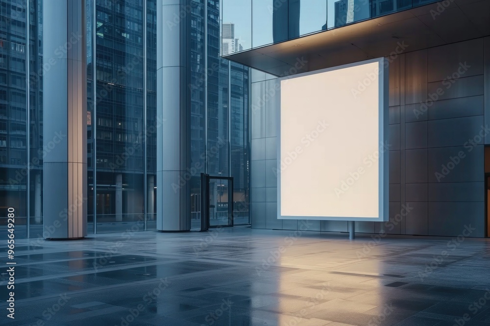 Fototapeta premium Building in the city architecture electronics flooring.