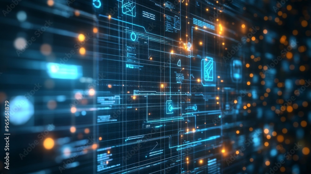 A digital interface displaying a vast array of scientific data and research papers, interconnected networks. A digital interface displaying a vast array of scientific data and research papers, interconnected networks.