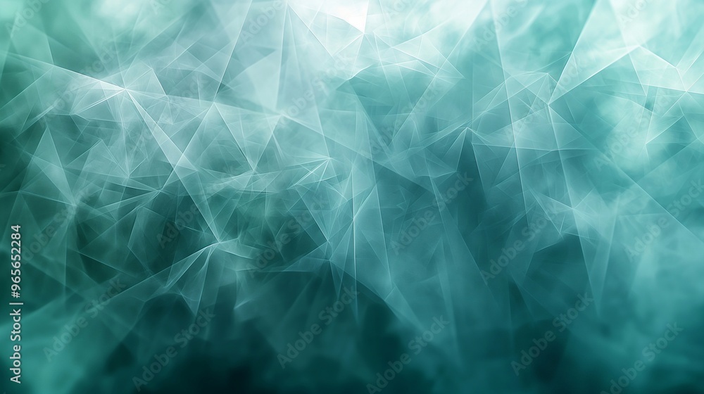 Obraz premium Green geometric abstraction,abstraction, bright background,line 