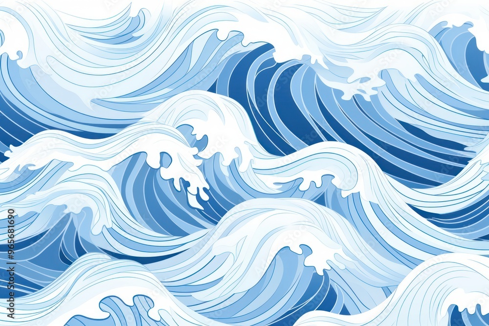 Blue water wave pattern nature ocean. Blue water wave pattern nature ocean.