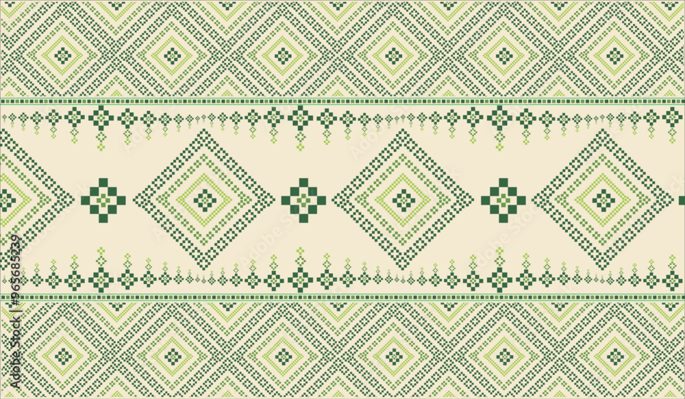 Beautiful fabric patterns Native ethnic patterns can be used to knit shawls, curtains, blankets, sarongs, and yarn for all types of clothing including wall coverings. Beautiful fabric patterns Native ethnic patterns can be used to knit shawls, curtains, blankets, sarongs, and yarn for all types of clothing including wall coverings.