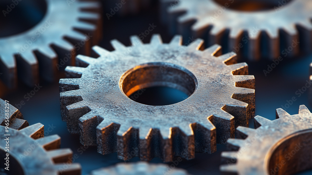 Metalic gears | cogs | machinery | mechanical | engineering | industrial | clock Metalic gears | cogs | machinery | mechanical | engineering | industrial | clock