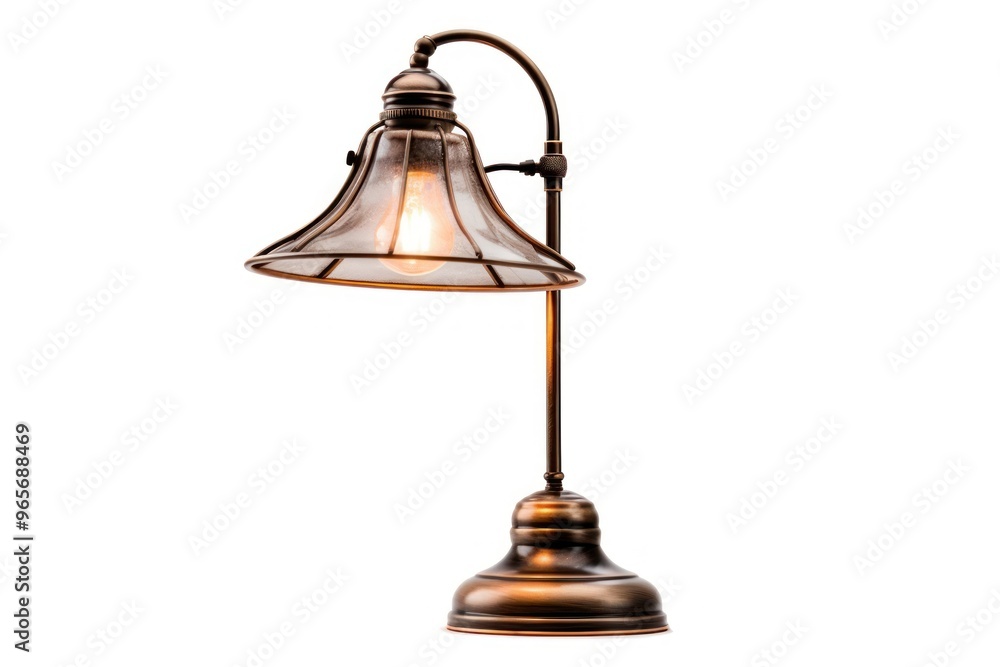 Lamp lampshade white background electricity.