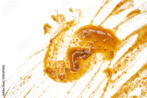Photography Food stain splash isolated on a transparent background