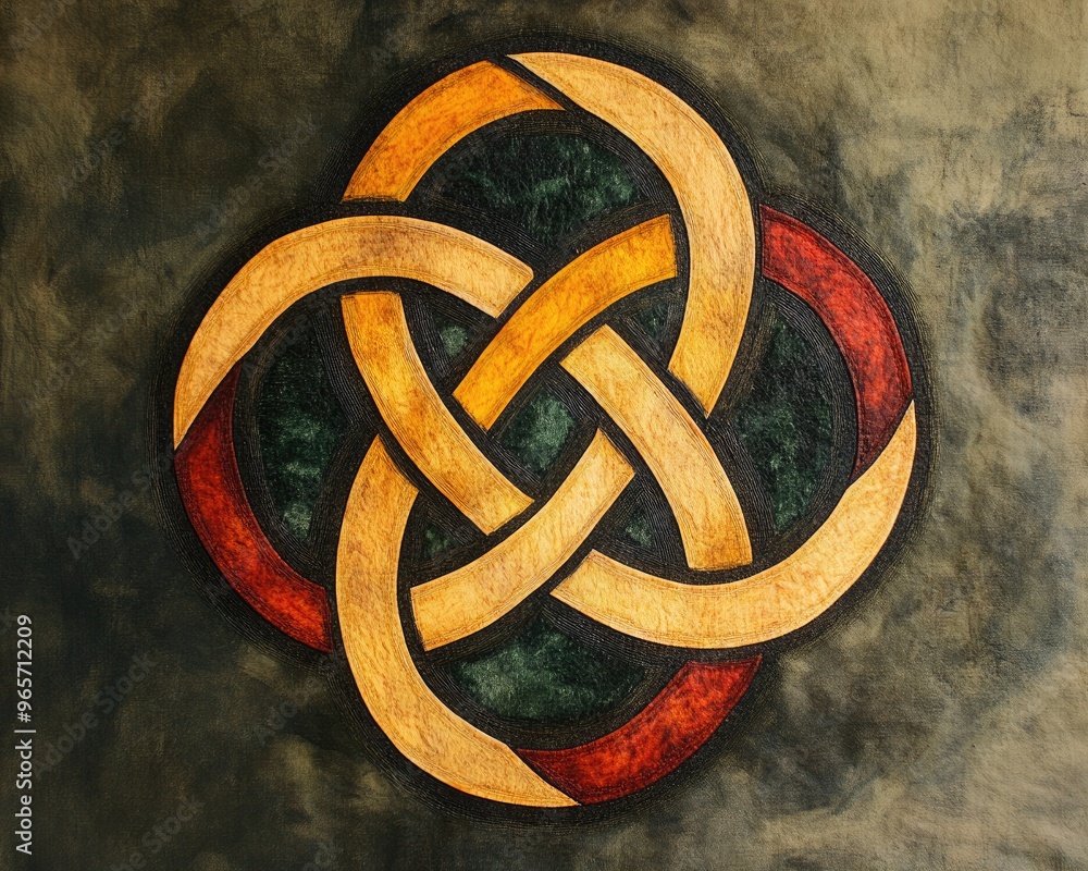 Celtic knot design number three Celtic knot design number three