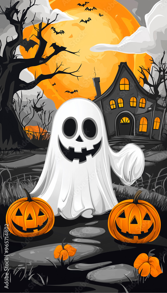 halloween cartoon style halloween cartoon style
