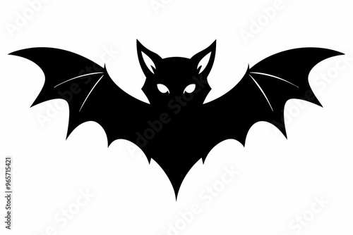  Halloween bat silhouette vector, Bat silhouette, Halloween bat Svg