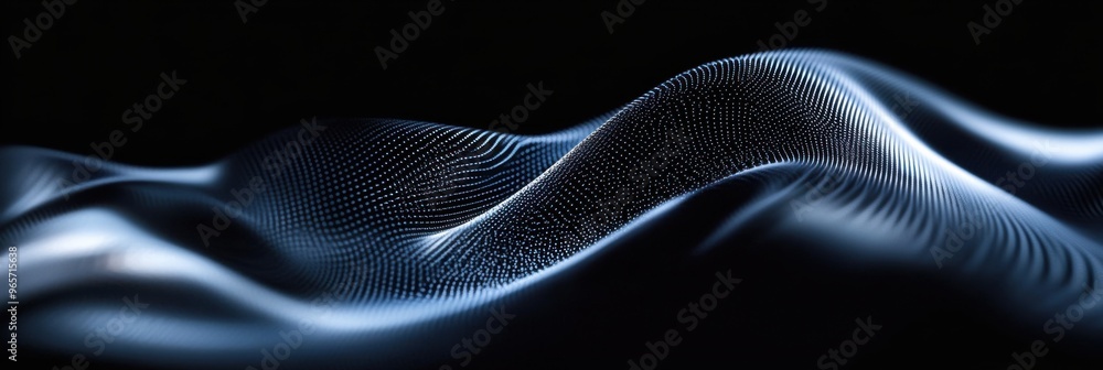 Abstract Blurred Wave with Intense Grain and Noise on Black Background, Featuring Retro Wave Aesthetics and Stippled Light Effects for a Highly Textured and Distorted Background Design Abstract Blurred Wave with Intense Grain and Noise on Black Background, Featuring Retro Wave Aesthetics and Stippled Light Effects for a Highly Textured and Distorted Background Design