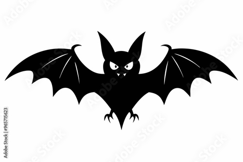  Halloween bat silhouette vector, Bat silhouette, Halloween bat Svg