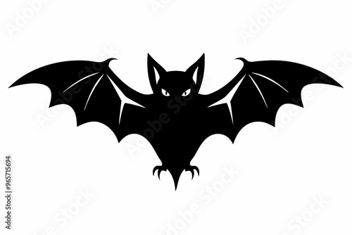  Halloween bat silhouette vector, Bat silhouette, Halloween bat Svg