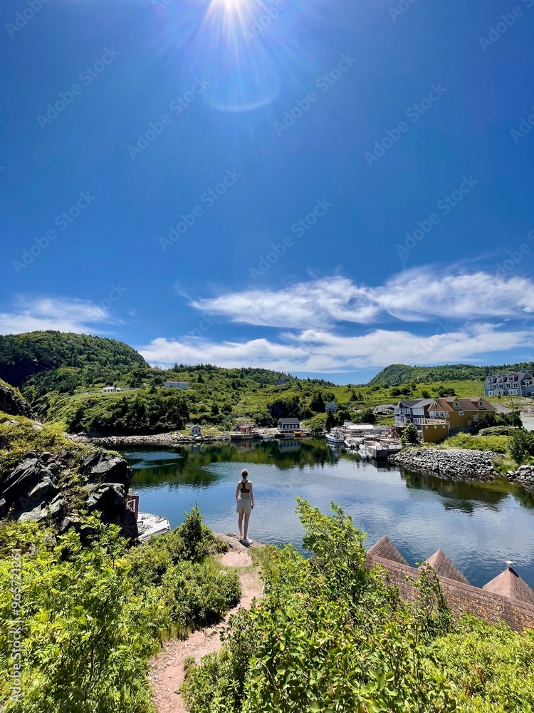 Fototapeta premium quidi vidi village, Newfoundland