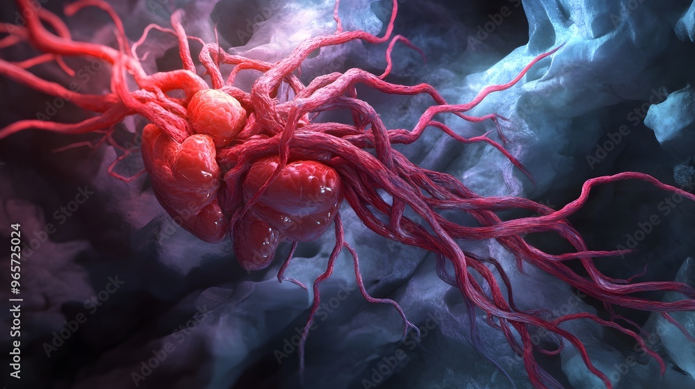 67. "Artistic depiction of the human coronary arteries and their role ...