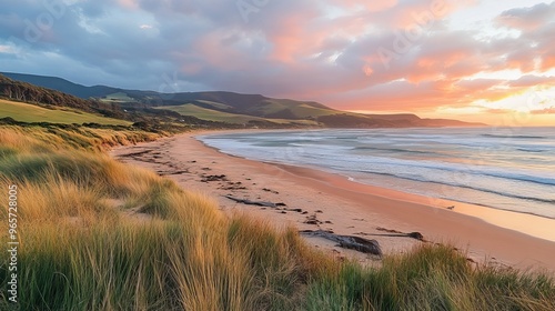 Sunrise at Apollo Bay, along the Great Ocean Road in Victoria, Australia