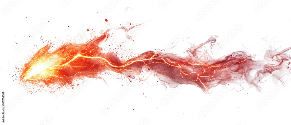 Dynamic energy burst with vibrant colors and motion effects isolate on transparent background, cutout, png Dynamic energy burst with vibrant colors and motion effects isolate on transparent background, cutout, png